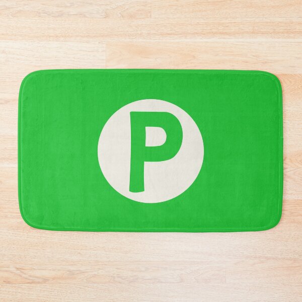 Item preview, letter p green designed and sold by ZiphGames.