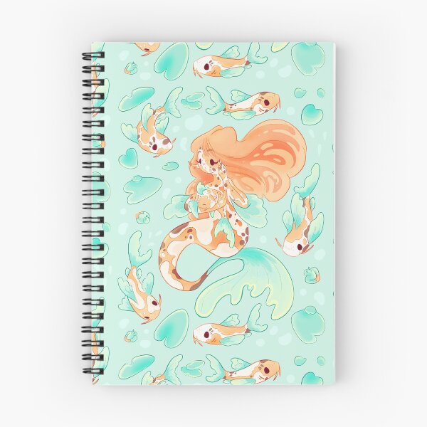Item preview, Koi Carp Mermaid Illustration designed and sold by evybenita.