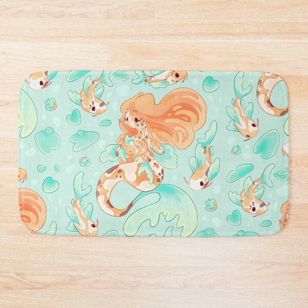 Item preview, Koi Carp Mermaid Illustration designed and sold by evybenita.
