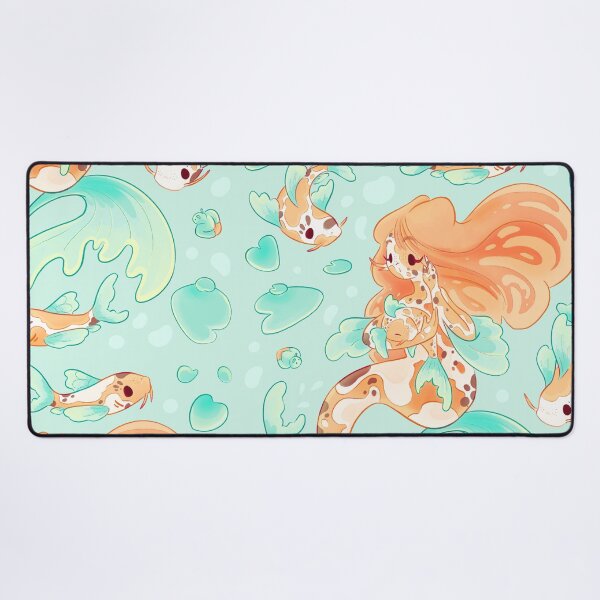 Item preview, Koi Carp Mermaid Illustration designed and sold by evybenita.