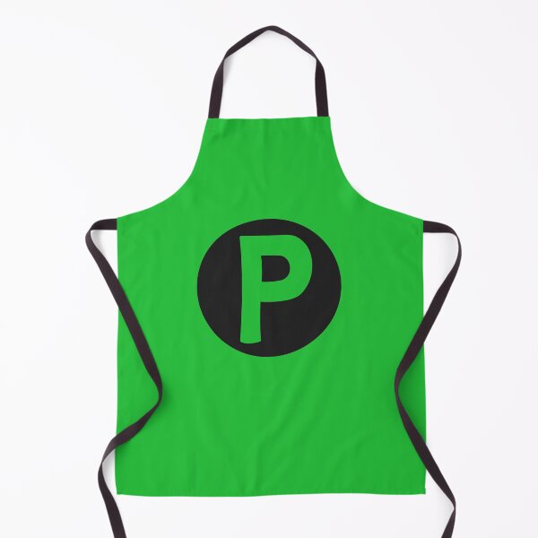 Item preview, letter p green designed and sold by ZiphGames.