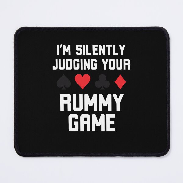 Item preview, I'm silently judging your rummy game funny rummy joke designed and sold by snowry.