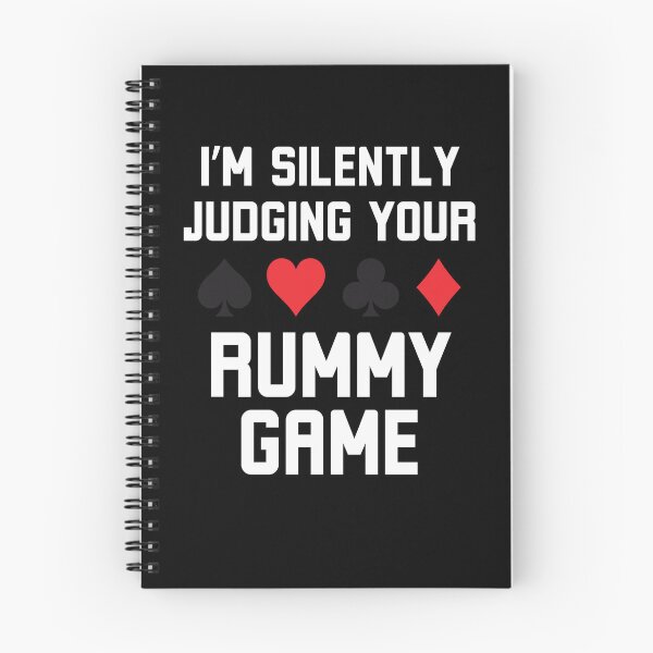 Item preview, I'm silently judging your rummy game funny rummy joke designed and sold by snowry.