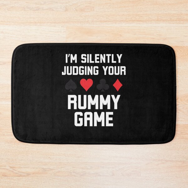 Item preview, I'm silently judging your rummy game funny rummy joke designed and sold by snowry.