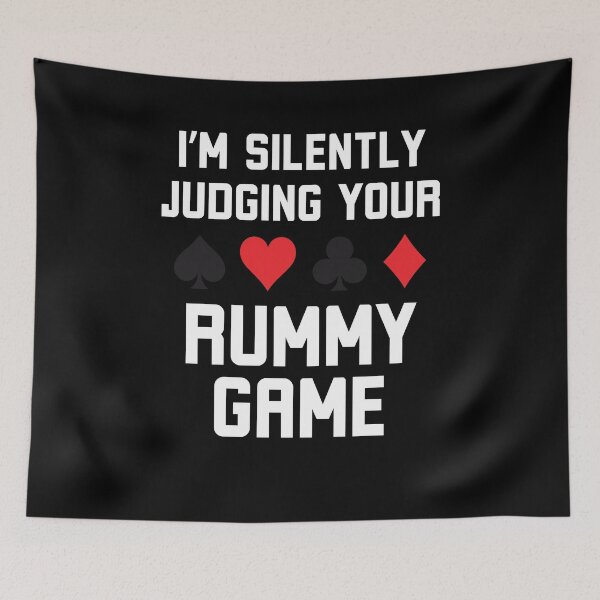 Item preview, I'm silently judging your rummy game funny rummy joke designed and sold by snowry.