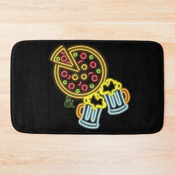 Item preview, Pizza and Beers Neon Sign designed and sold by SunandShade.