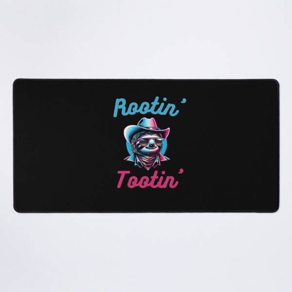 Item preview, Rootin' tootin' funny sloth cowboy humor retro sloth western designed and sold by snowry.