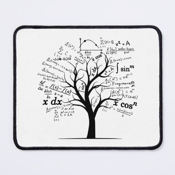 Item preview, Funny algebra mathematic tree abstract maths tree diagram designed and sold by AddlPoolart.