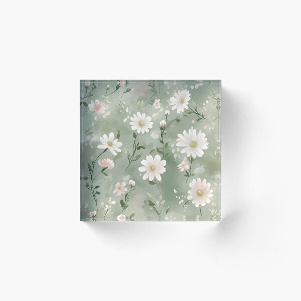 Aperçu de l'œuvre Daisy flower impressionist2 créée et vendue par P&U Fabric.