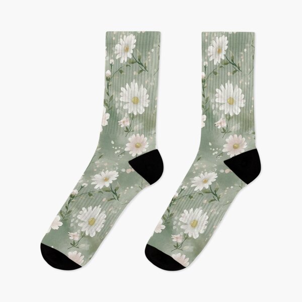 Item preview, Daisy flower impressionist2 designed and sold by P&U Fabric.