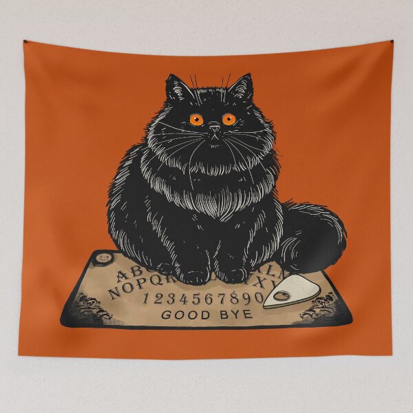 Item preview, The Purranormal Black Cat designed and sold by KilkennyCat Art.