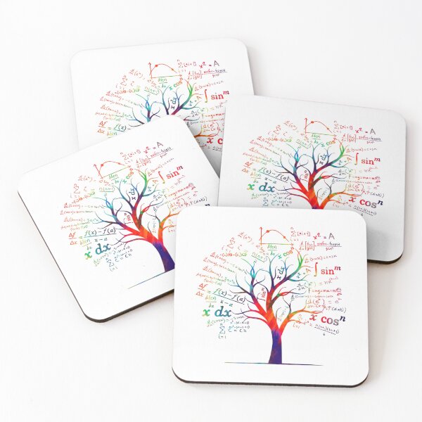 Item preview, Funny algebra mathematic tree abstract maths tree diagram designed and sold by AddlPoolart.