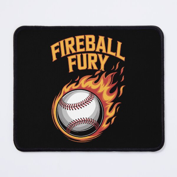 Item preview, Fireball Fury Flaming Baseball Pitcher Power designed and sold by Taans-Creation.