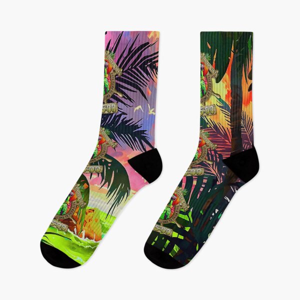 Item preview, Always Happy Hour in Paradise It's 5 o'clock Parrot Summer Vibes designed and sold by MindWave THC.