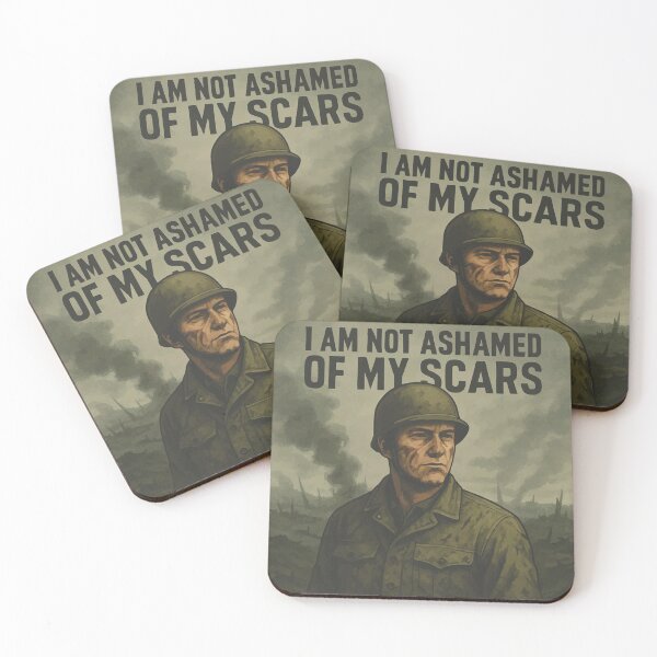 Item preview, I'm Not Ashamed of My Scars designed and sold by Jean S Santos.