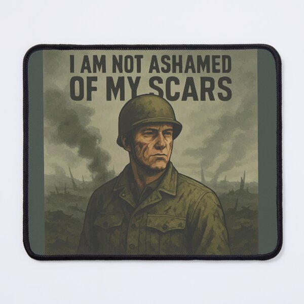 Item preview, I'm Not Ashamed of My Scars designed and sold by Jean S Santos.