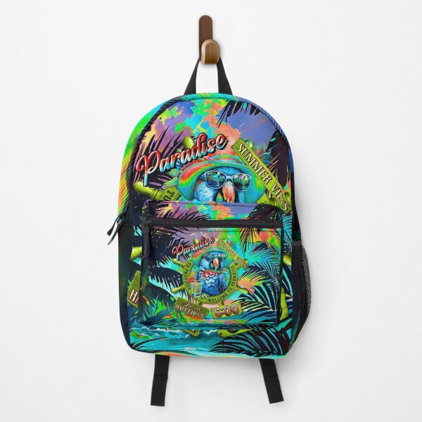 Item preview, Always Happy Hour in Paradise It's 5 o'clock Parrot Summer Vibes designed and sold by MindWave THC.