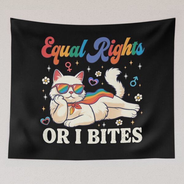 Item preview, Equal Rights Or I Bites  designed and sold by kjanedesigns.
