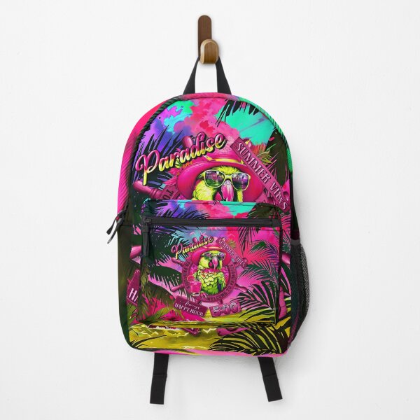 Item preview, Always Happy Hour in Paradise It's 5 o'clock Parrot Summer Vibes designed and sold by MindWave THC.