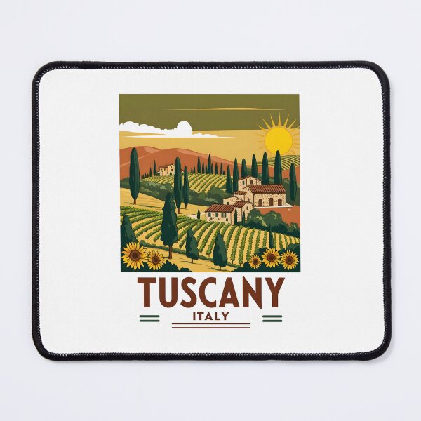 Item preview, A Vintage Illustration of Tuscany - Italy  designed and sold by GoodOldVintage.