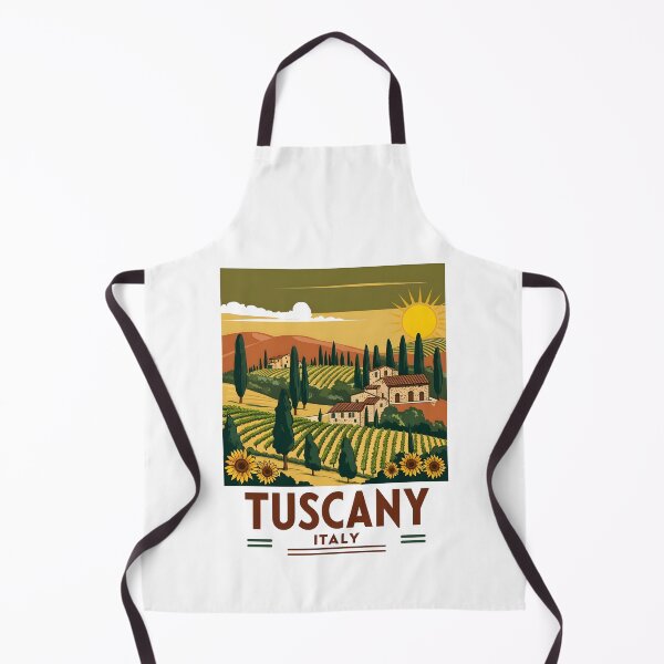 Item preview, A Vintage Illustration of Tuscany - Italy designed and sold by GoodOldVintage.