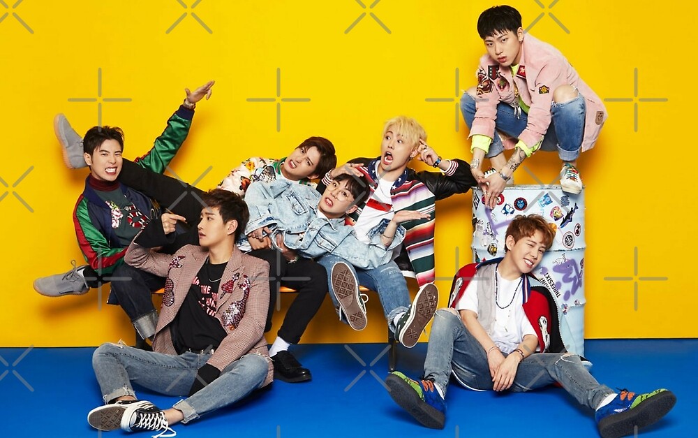 Block B My Zone Photoshoot All Member By Aegyokings Redbubble