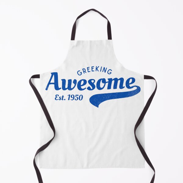 Item preview, Greeking Awesome Est. 1950 | Retro Greek Heritage T-Shirt Design designed and sold by Olive&Om.