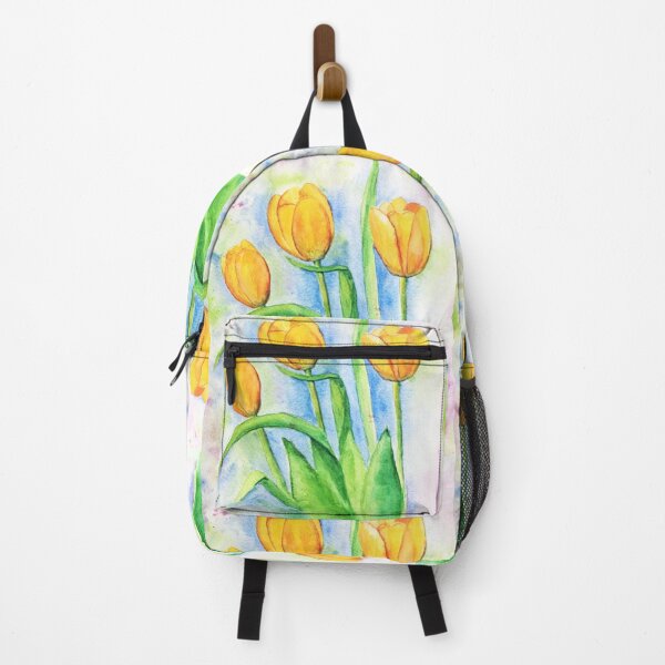 Item preview, Tulips in a garden designed and sold by ArtByDorka.