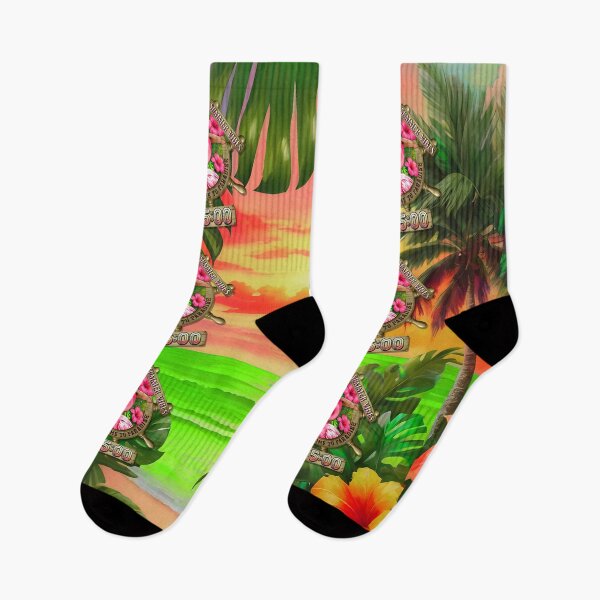 Item preview, Always Happy Hour in Paradise It's 5 o'clock Flamingo Bird Summer Vibes designed and sold by MindWave THC.