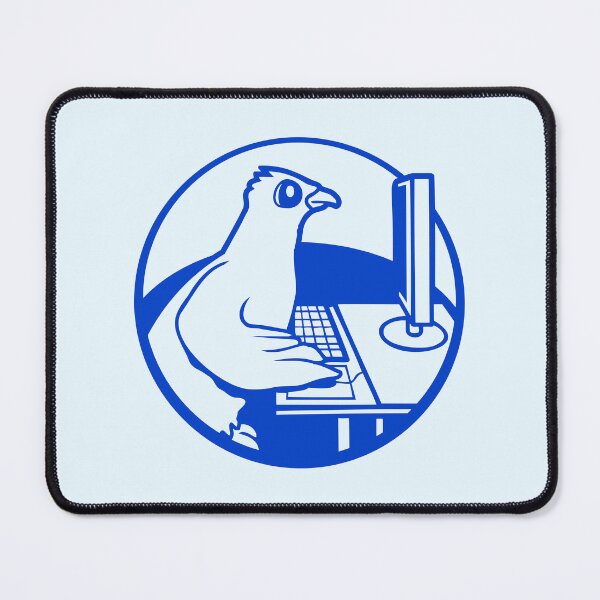 Item preview, Pigeon works office computer keyboard mouse gamer designed and sold by shirt-o-mat.