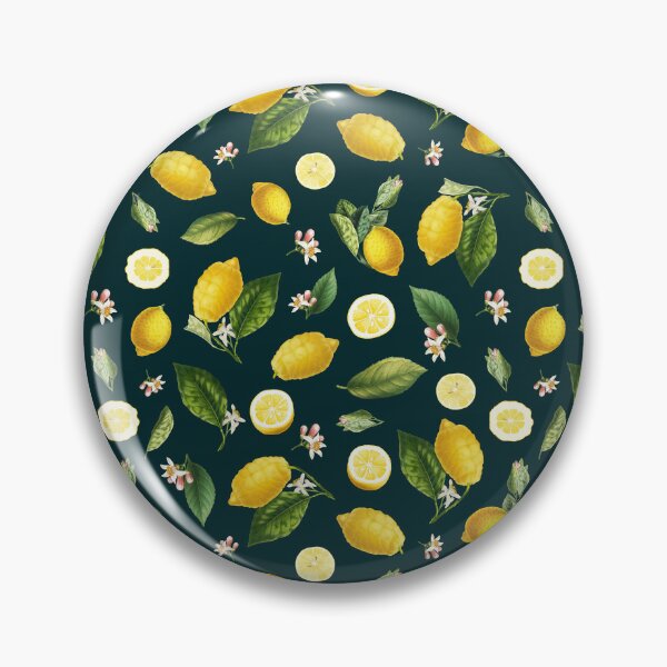 Item preview, Cheery Lemon and Lemon Slice Pattern designed and sold by BlissDesignWork.