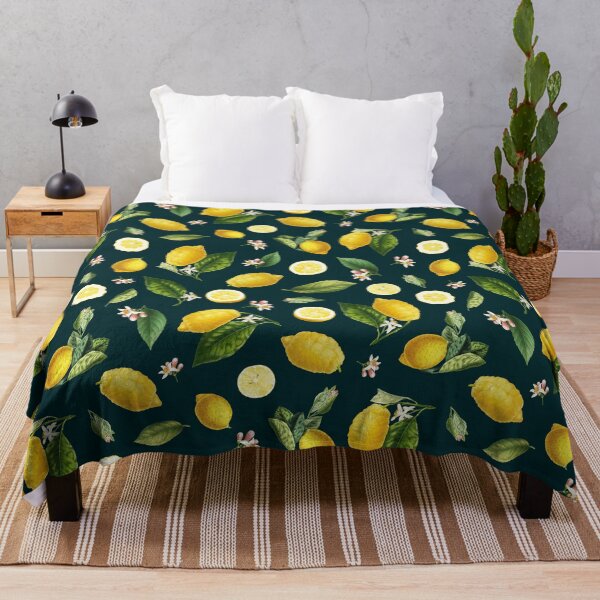 Item preview, Cheery Lemon and Lemon Slice Pattern designed and sold by BlissDesignWork.