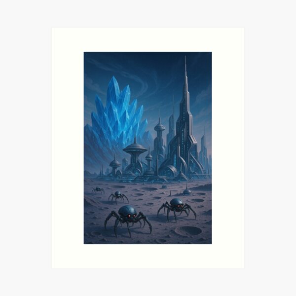 Item preview, Alien robotic mining base designed and sold by fidelito666.