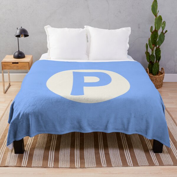 Item preview, letter p blue designed and sold by ZiphGames.