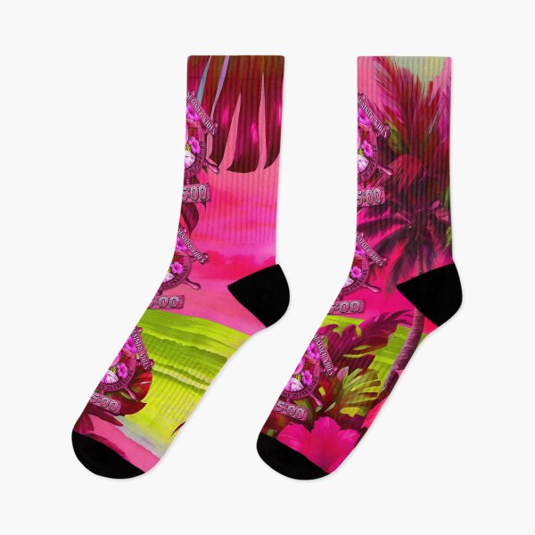 Item preview, Always Happy Hour in Paradise It's 5 o'clock Flamingo Bird Summer Vibes designed and sold by MindWave THC.