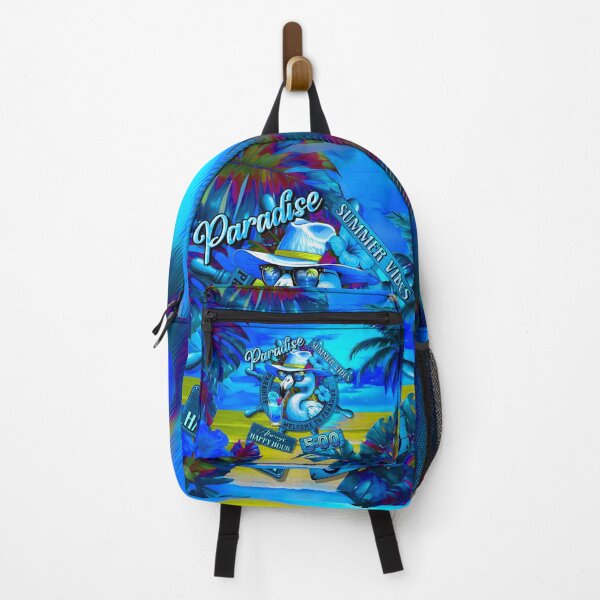 Item preview, Always Happy Hour in Paradise It's 5 o'clock Flamingo Bird Summer Vibes designed and sold by MindWave THC.