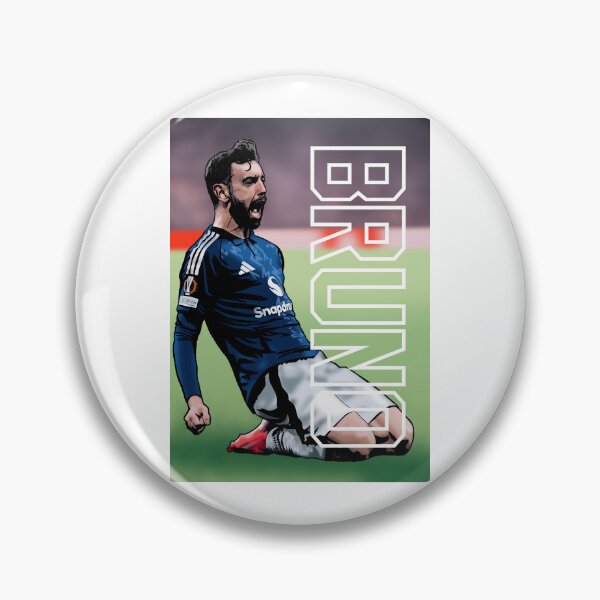 Item preview, Bruno Fernandes – Manchester United Hero | Europa League Semi-Final Glory designed and sold by GrizzlyCollective.