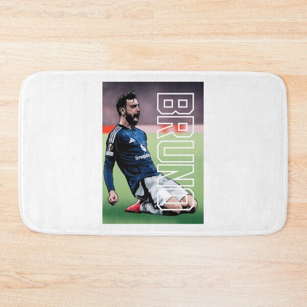 Item preview, Bruno Fernandes – Manchester United Hero | Europa League Semi-Final Glory designed and sold by GrizzlyCollective.