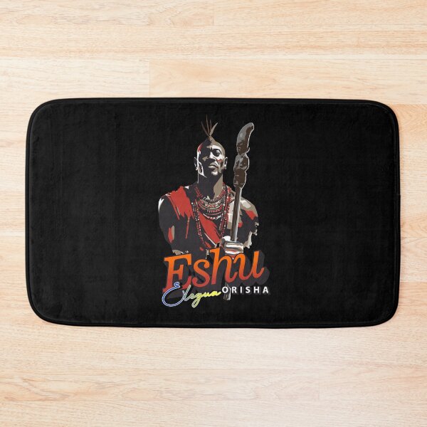 Item preview, Eshu Elegua Orisha Art | Yoruba Santeria Lukumi Crossroads Orisha Deity - Esu designed and sold by Cree8if.