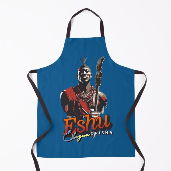 Item preview, Eshu Elegua Orisha Art | Yoruba Santeria Lukumi Crossroads Orisha Deity - Esu designed and sold by Cree8if.