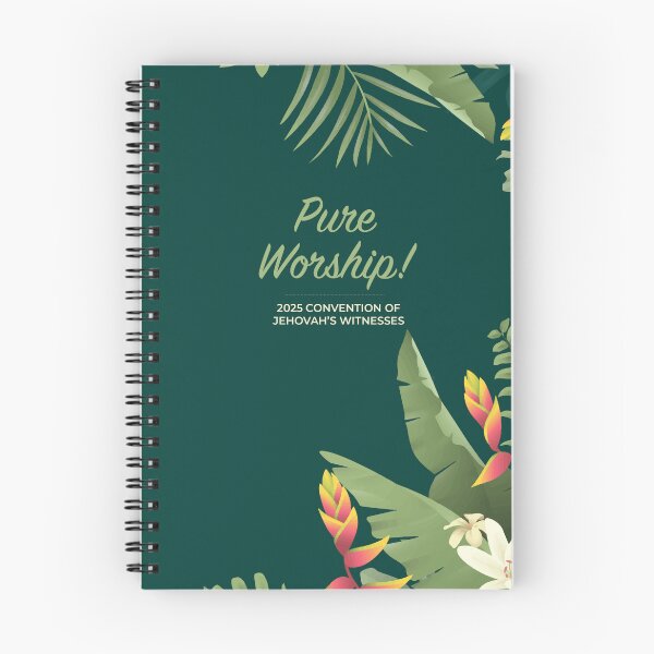 Item preview, 2025  Pure Worship! Convention - Tropical Green Theme designed and sold by BestPlannerShop.