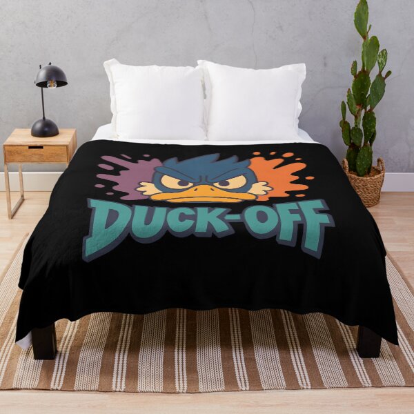 Item preview, Duck-Off Cartoon – Angry Duck with Attitude designed and sold by Fragy72.