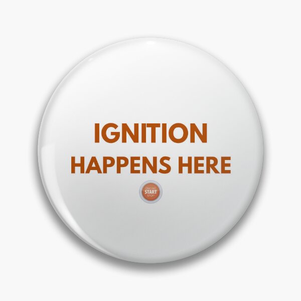 Item preview, Ignition Happens Here - Driving Legends (Icon Version) designed and sold by IgnitionWorks.