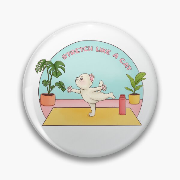 Item preview, Cute Cat Yoga designed and sold by Doodleooly.