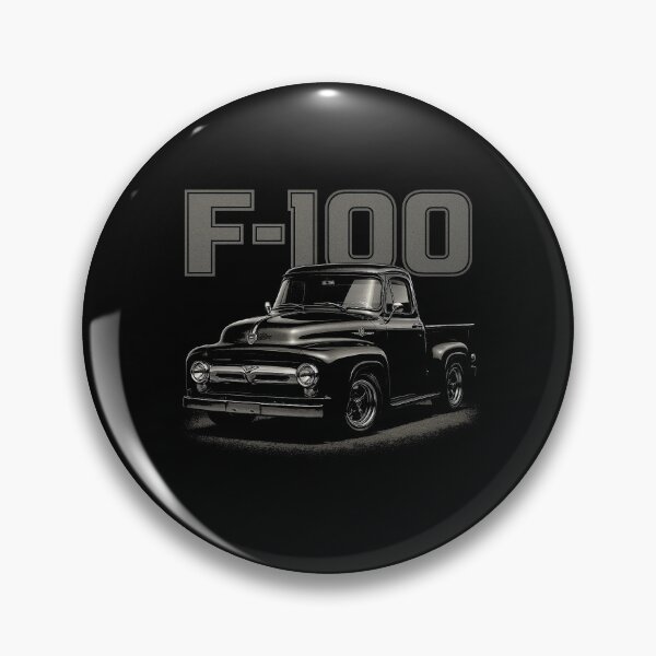 Item preview, 1956 Ford F-100 Pickup Truck Art – Classic Hot Rod Illustration for Vintage Truck Fans designed and sold by TheArtOfCar.