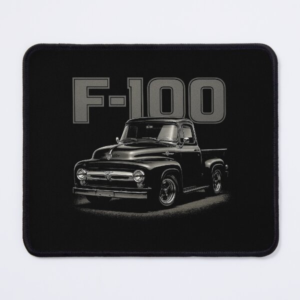 Item preview, 1956 Ford F-100 Pickup Truck Art – Classic Hot Rod Illustration for Vintage Truck Fans designed and sold by TheArtOfCar.
