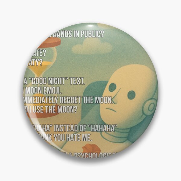 Item preview, The Weird Phase – Relatable Dating Poster with Humorous Inner Monologue designed and sold by CrumblyStudio.