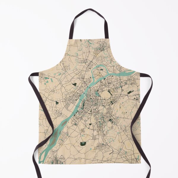 Item preview, Nanjing City Map of China - Vintage designed and sold by deMAP.
