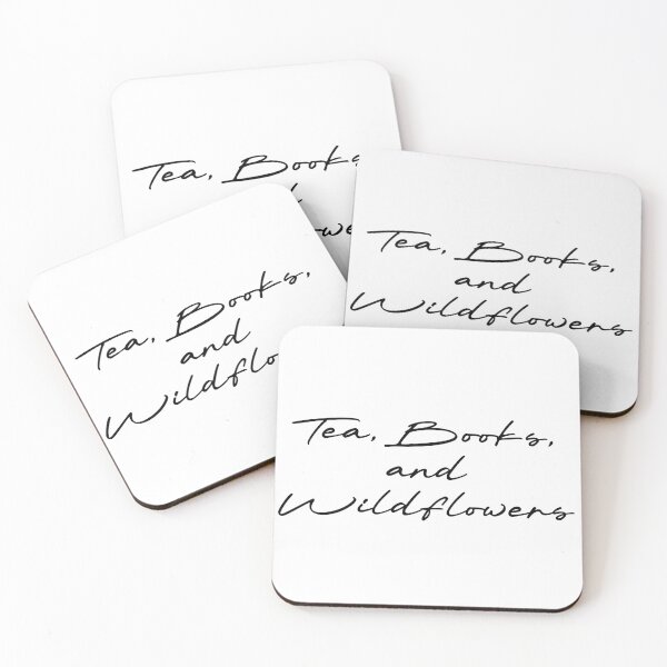 Item preview, Tea, Books, and Wildflowers designed and sold by Ninjacatoff.
