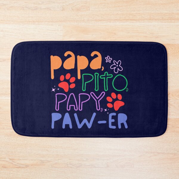 Item preview, Papa pito Papy - playful colorful paws designed and sold by SharingLove.
